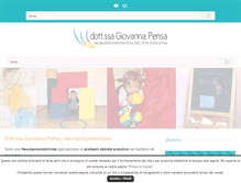 Tablet Screenshot of giovannapensa.com